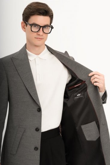 Пальто MAZALTOVMAN премиум Серое