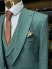 Костюм MAZALTOVMAN 3-ка Зеленый в клетку премиум