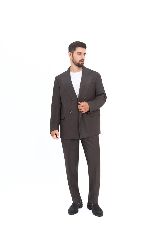 Костюм РБР 2-ка Двубортный Коричневый