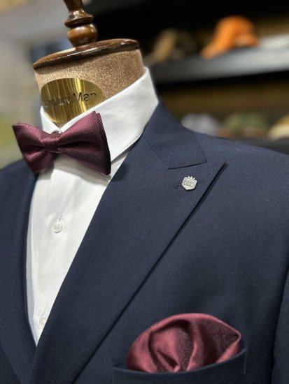 Костюм ЕМР 2-ка Синий двубортный 