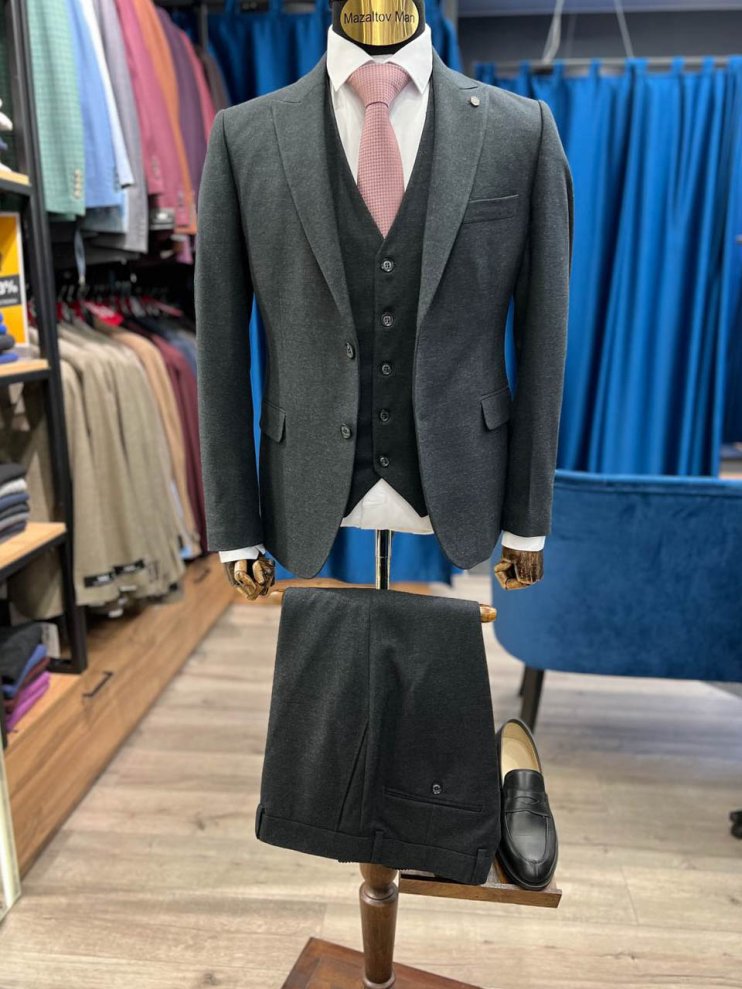 Костюм ЕМР 3-ка Серый фактурный