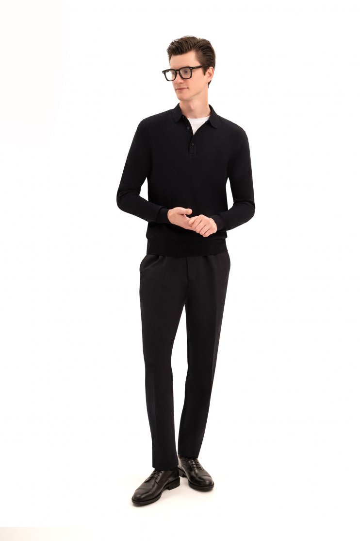 Джемпер МАС Темно-синий