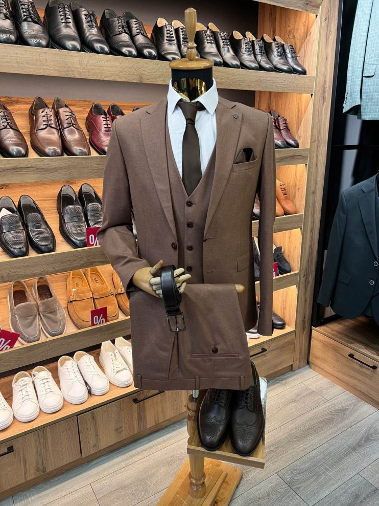 Костюм MAZALTOVMAN 3-ка премиум Капучино